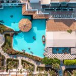 Aerial Photo of pool