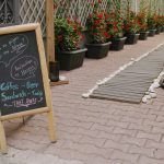 Woody City Garden Bike Friendly table